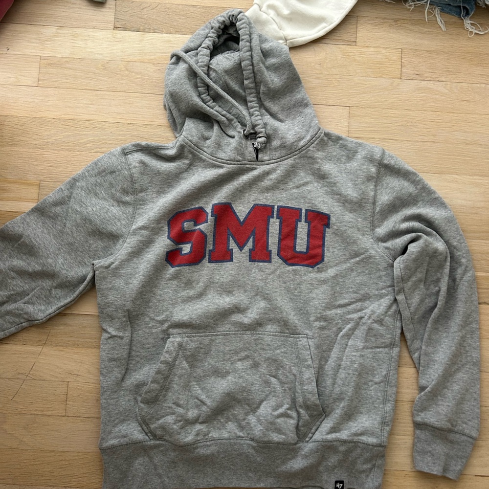 Gray SMU Hoodie